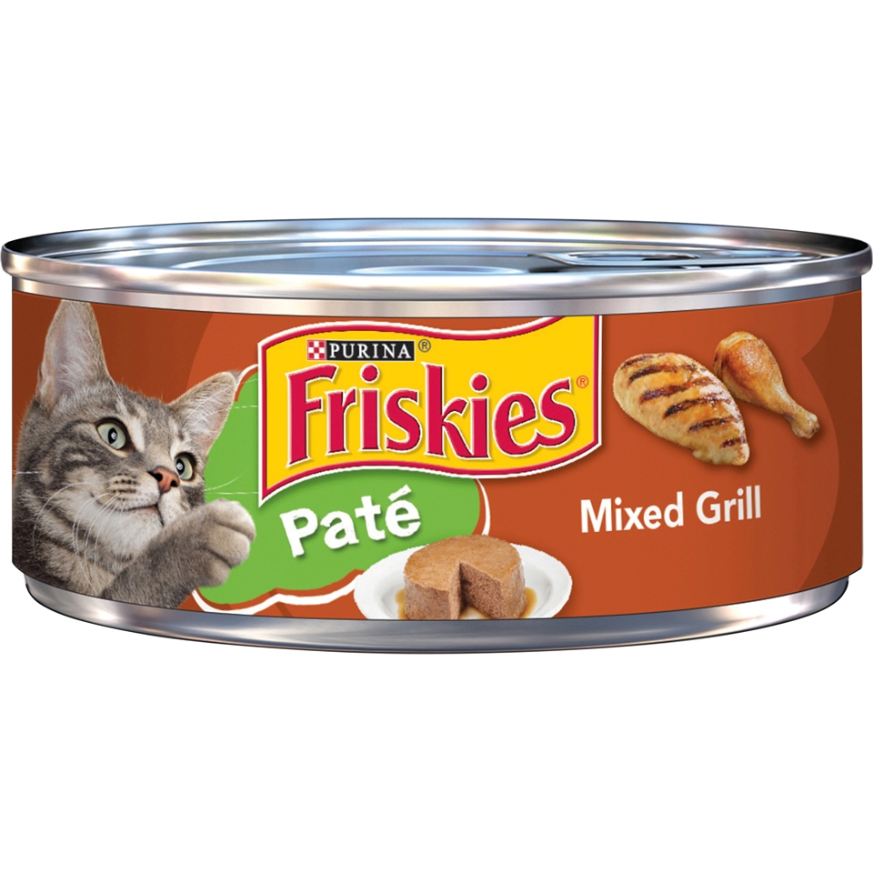 Friskies Pat Mixed Grill Adult Wet Cat Food Purina